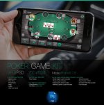 Giao diện game bài trên điện thoại với bố cục rõ ràng Giao diện game bài trên điện thoại với bố cục rõ ràng